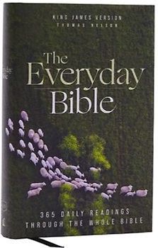 Kjv, the Everyday Bible, Hardcover, Red Letter, Comfort Print