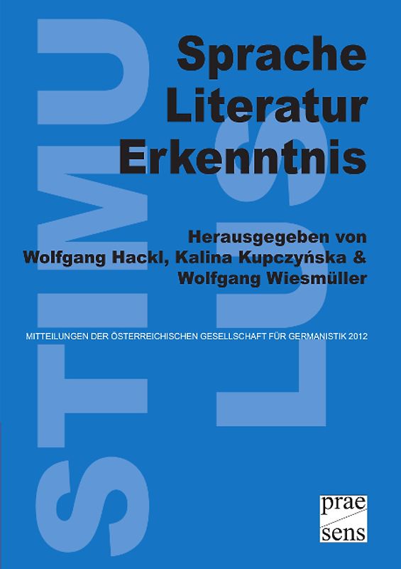 Sprache – Literatur – Erkenntnis