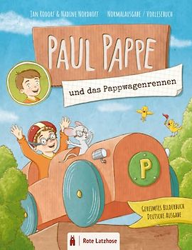 PAUL PAPPE und das Pappwagenrennen | Abenteuer im Pappkarton | Gereimtes Bilderbuch | Deutsche Ausgabe: Ein spektakuläres Wagenrennen mit dem Pappauto ... Und Geschichten Für Kinder AB 3 Jahren)