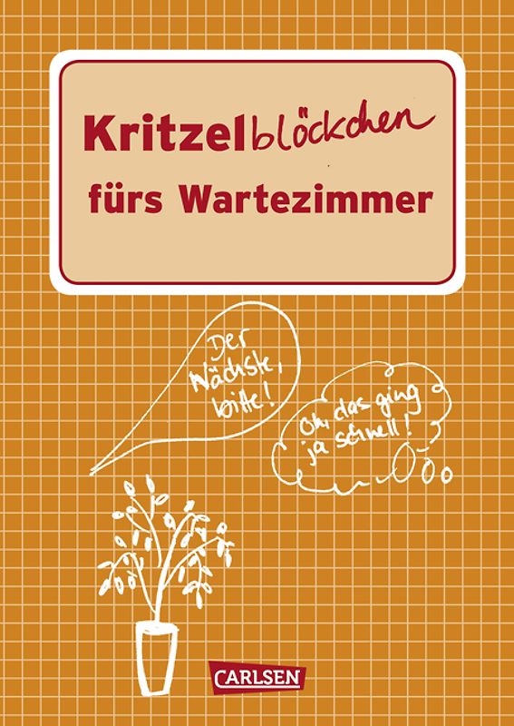 Kritzelblöckchen fürs Wartezimmer