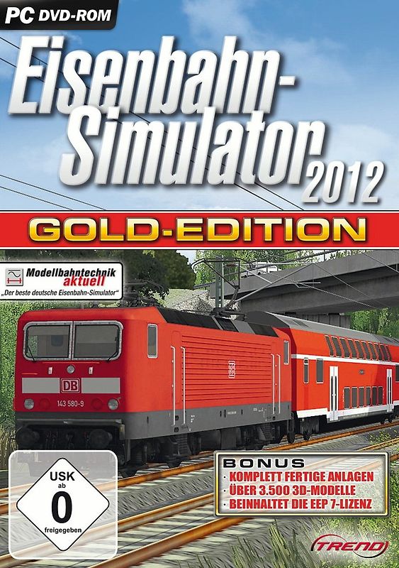 Eisenbahn-Simulator 2012 [Gold-Edition] PC Spiele