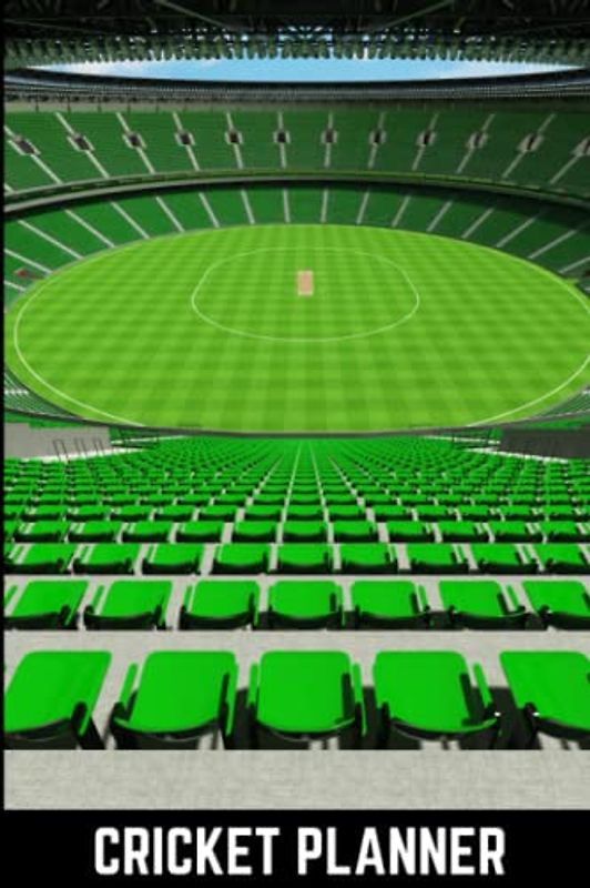 Cricket Planner: The Must-have Accessory For Cricket Coaches - Blank Notebook With Field Diagrams For Drawing Up Plays, Creating Drills, And Scouting