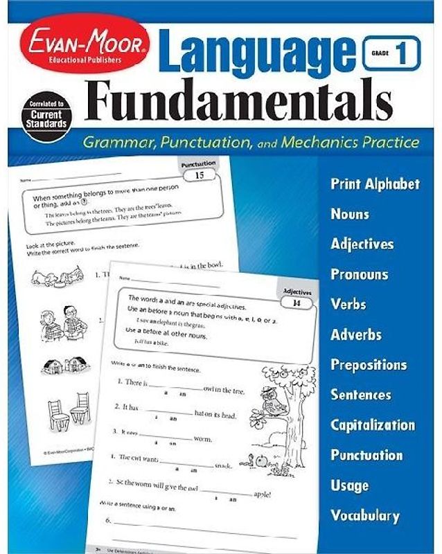 Language Fundamentals, Grade 1