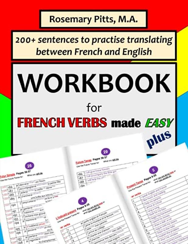 WORKBOOK for "French Verbs made Easy PLUS"