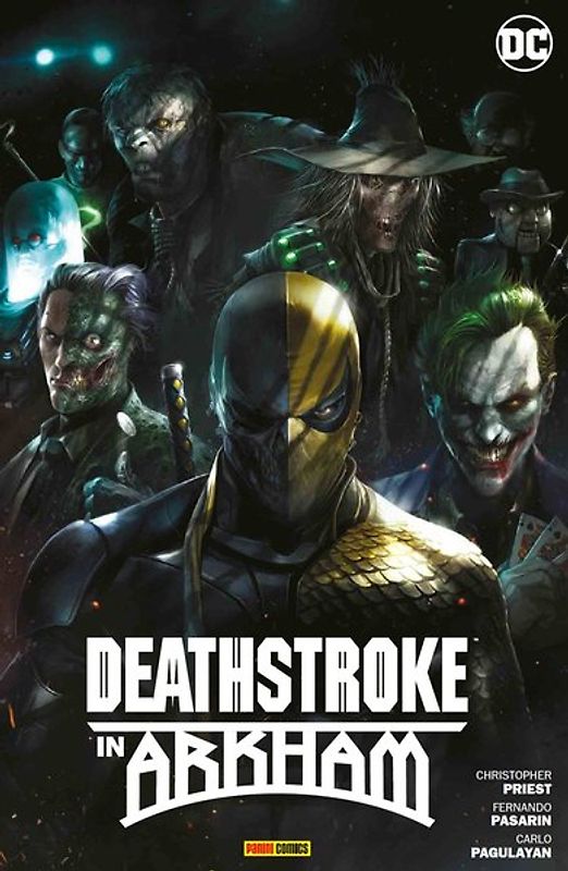 Deathstroke in Arkham