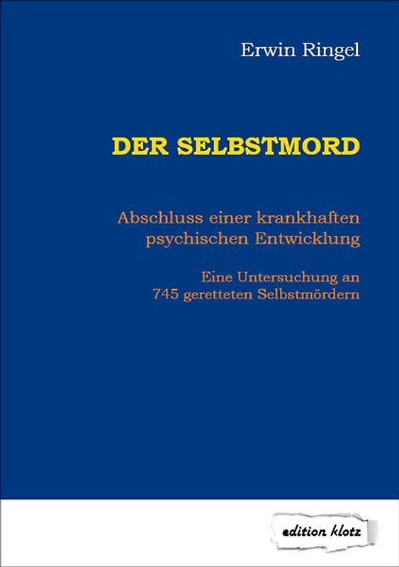 Der Selbstmord