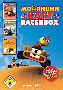 Moorhuhn Kartracer Box PC Spiele
