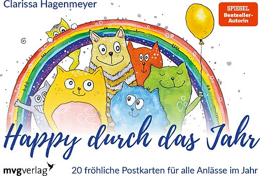 Happy durch das Jahr: Postkarten