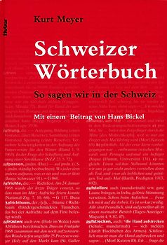 Schweizer Wörterbuch