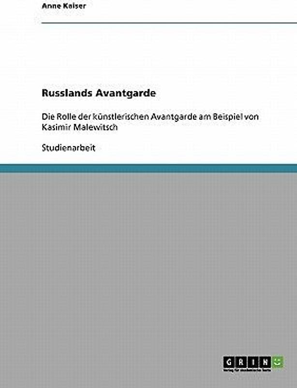 Russlands Avantgarde