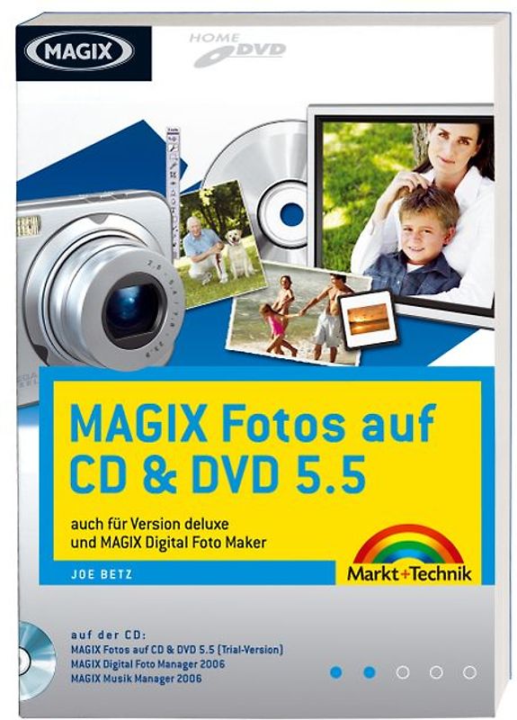 MAGIX Fotos auf CD + DVD 5.5