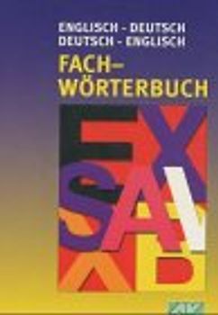 Englisch Fachwörterbuch