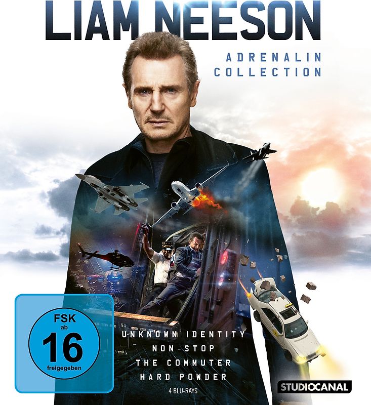 Liam Neeson Adrenalin Collection [4 Discs] Blu-ray Disc