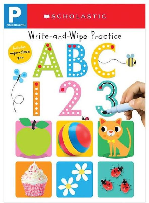 ABC 123 Write and Wipe Flip Book: Scholastic Early Learners (Write and Wipe)