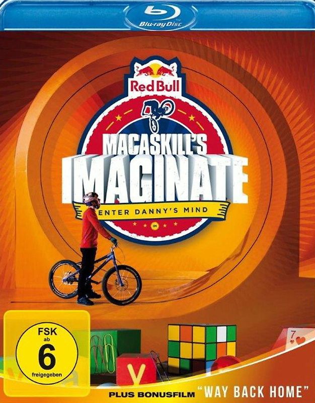 Danny MacAskill: Imaginate / Way back home Blu-ray Disc