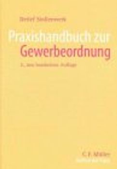 Praxishandbuch zur Gewerbeordnung