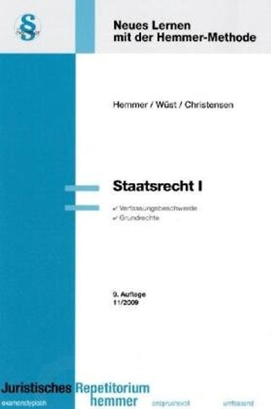 Staatsrecht I