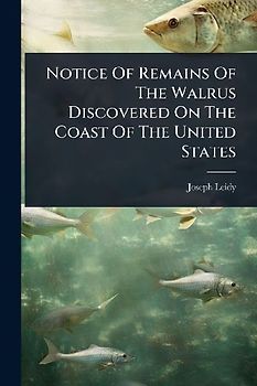 Notice Of Remains Of The Walrus Discovered On The Coast Of The United States