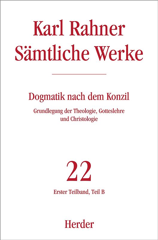 Dogmatik nach dem Konzil