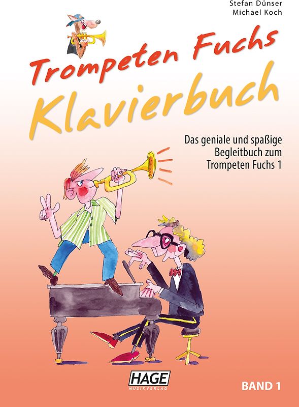 Trompeten Fuchs 1 - Klavier-Begleitbuch