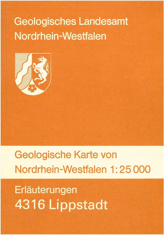 Geologische Karten von Nordrhein-Westfalen 1:25000 / Lippstadt