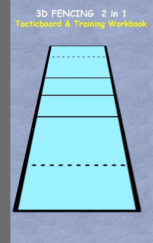 3D Fencing 2 in 1 Tacticboard and Training Book