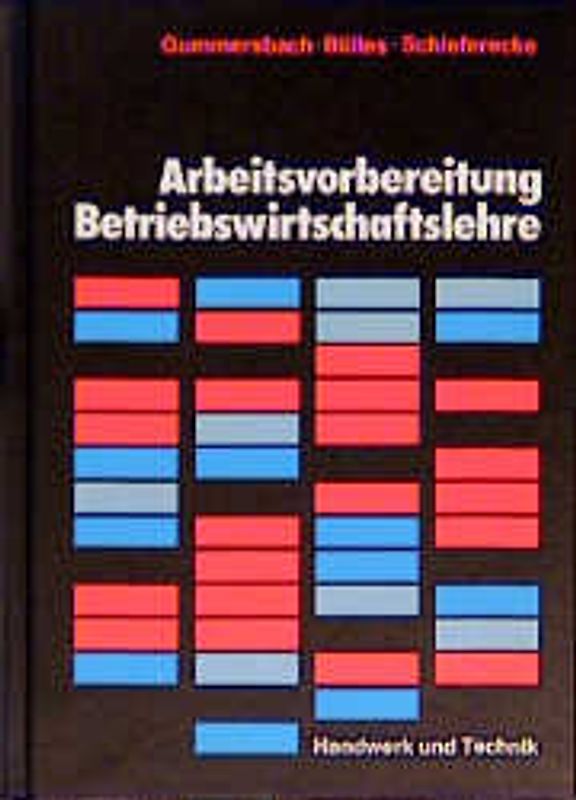 Arbeitsvorbereitung Betriebswirtschaftslehre