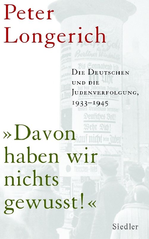 "Davon haben wir nichts gewusst!"