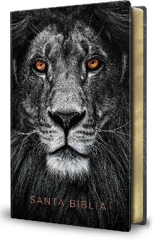 Biblia Rvr 1960 Letra Grande Tamaño Manual, Símil Piel León de Juda / Spanish Bible Rvr 1960 Handy Size Large Print Imitation Leather Lion of Judah