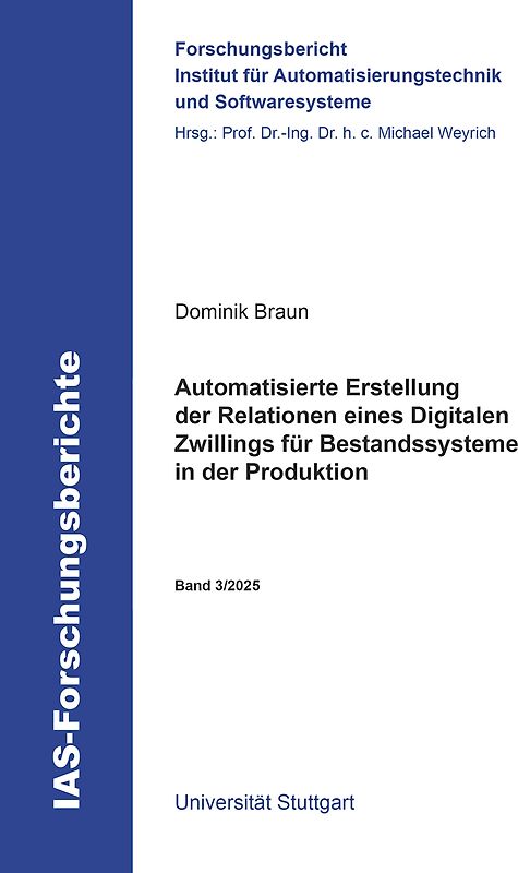 Automatisierte Erstellung der Relationen eines Digitalen Zwillings für Bestandssysteme in der Produktion
