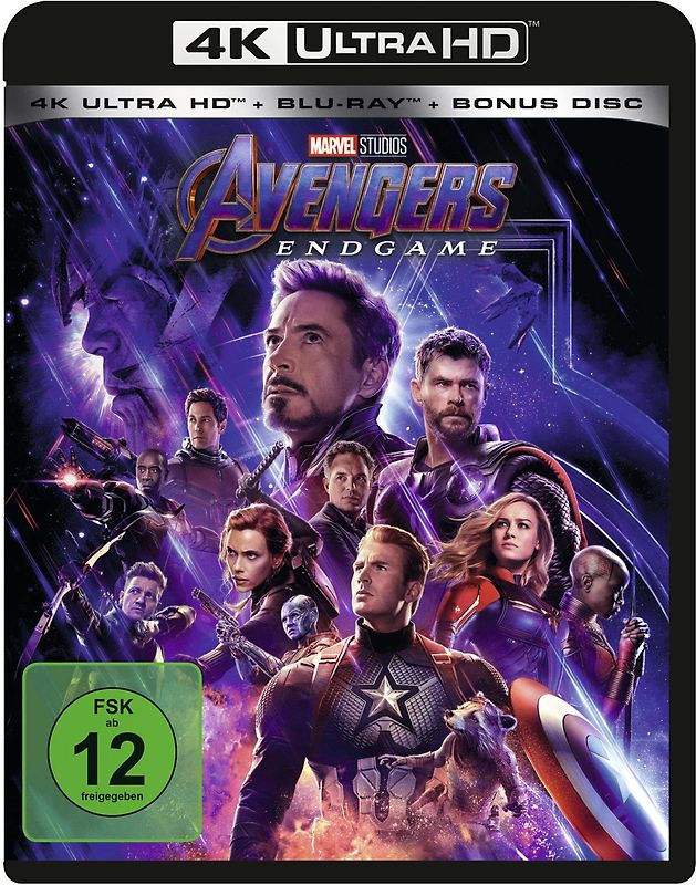 Avengers: Endgame [inkl. 2 Blu-ray] 4K Ultra HD Blu-ray