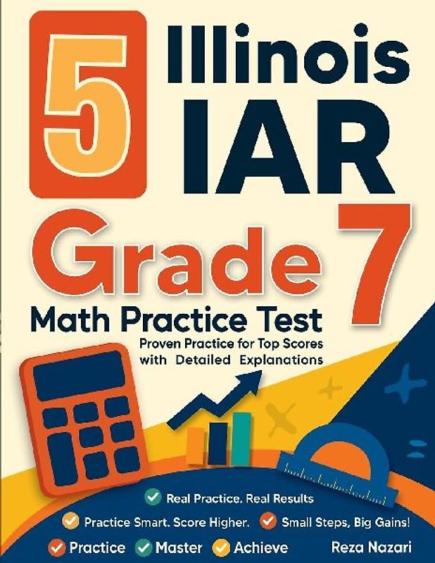 5 Illinois IAR Grade 7 Math Practice Tests