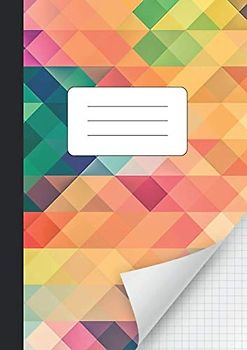 Schulheft - Kariert - Extra Dick: 110 Seiten | DIN A4 | Klebebindung | Matheheft | Für Schule & Studium