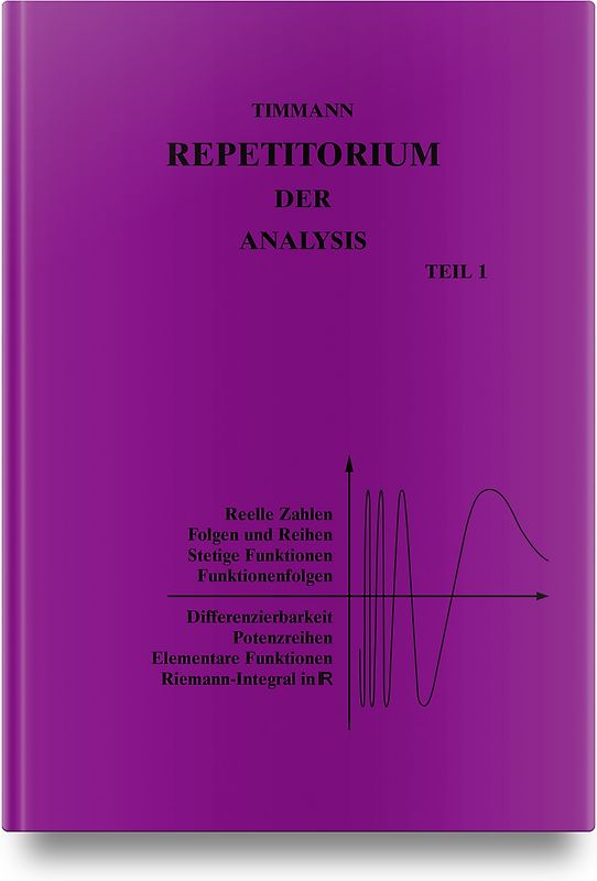 Repetitorium der Analysis, Teil 1