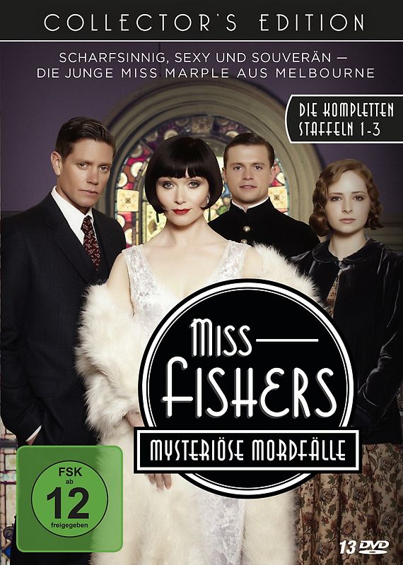 Miss Fishers mysteriöse Mordfälle - Die kompletten Staffeln 1-3 [Collector's Edition, 13 DVDs] DVD