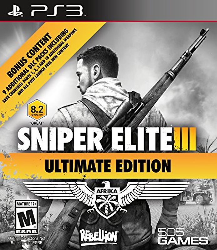 Sniper Elite III Ultimate Edition PlayStation 3