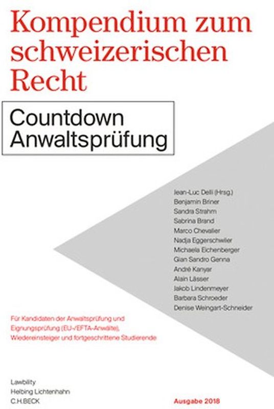 Kompendium zum schweizerischen Recht