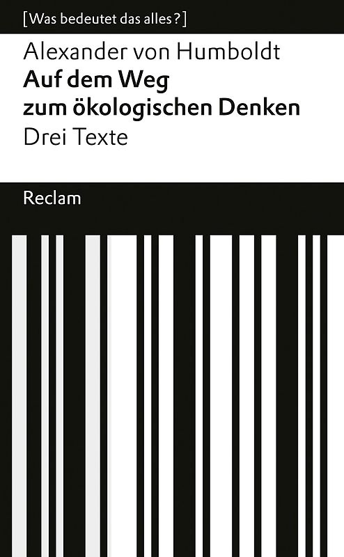 Auf dem Weg zum ökologischen Denken. Drei Texte