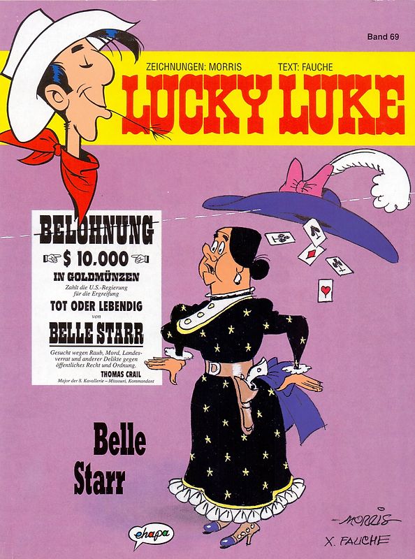 Lucky Luke: Band 69 - Belle Starr - Morris & Fauche [Broschiert]