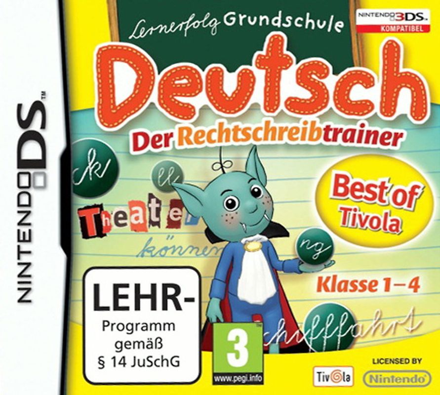 Lernerfolg Grundschule Deutsch - der Rechtschreibtrainer Nintendo DS