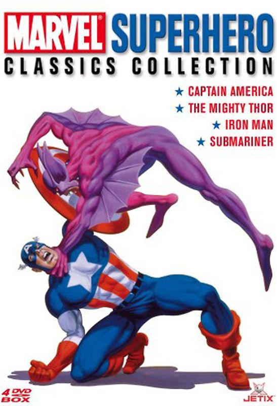 Marvel Superhero Classic Collection (4 DVDs) DVD