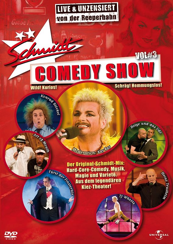 Schmidt Comedy Show Volume 3 DVD