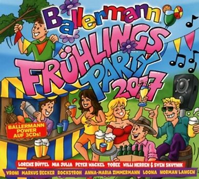 Various - Ballermann Frühlingsparty 2017 [3 CDs]