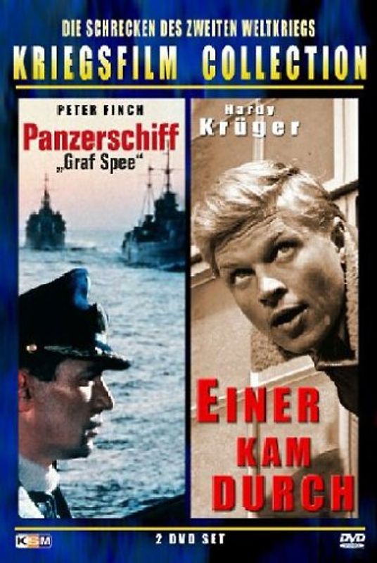 Kriegsfilm Collection: Panzerschiff Graf Spee / Einer kam durch DVD