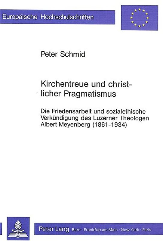 Kirchentreue und christlicher Pragmatismus