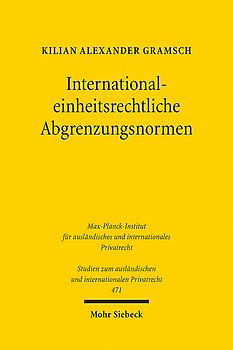 International-einheitsrechtliche Abgrenzungsnormen