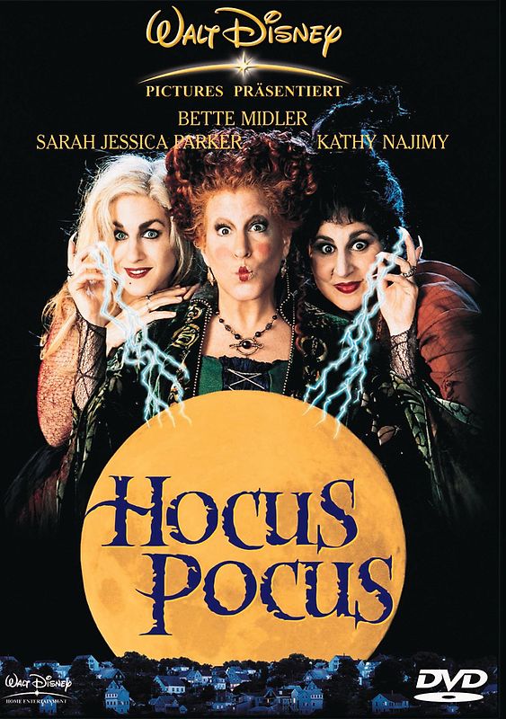 Hocus Pocus Disney DVD