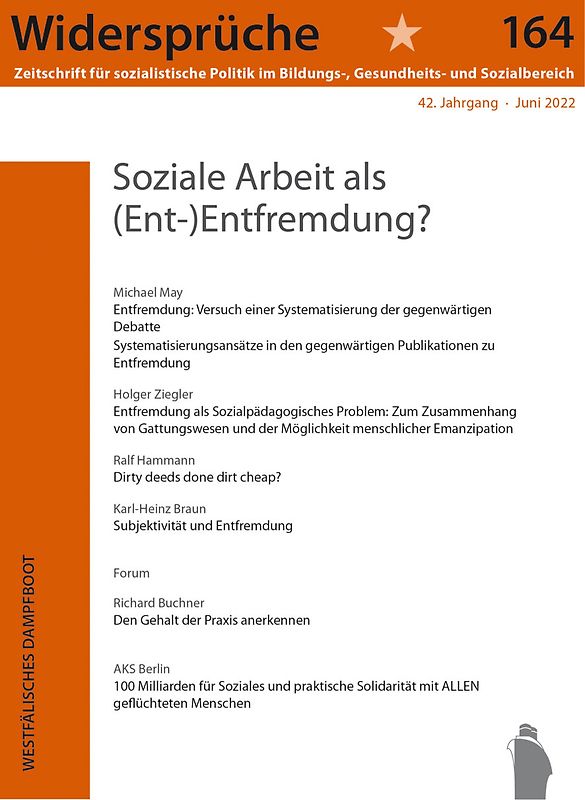 Soziale Arbeit als Ent-Entfremdung