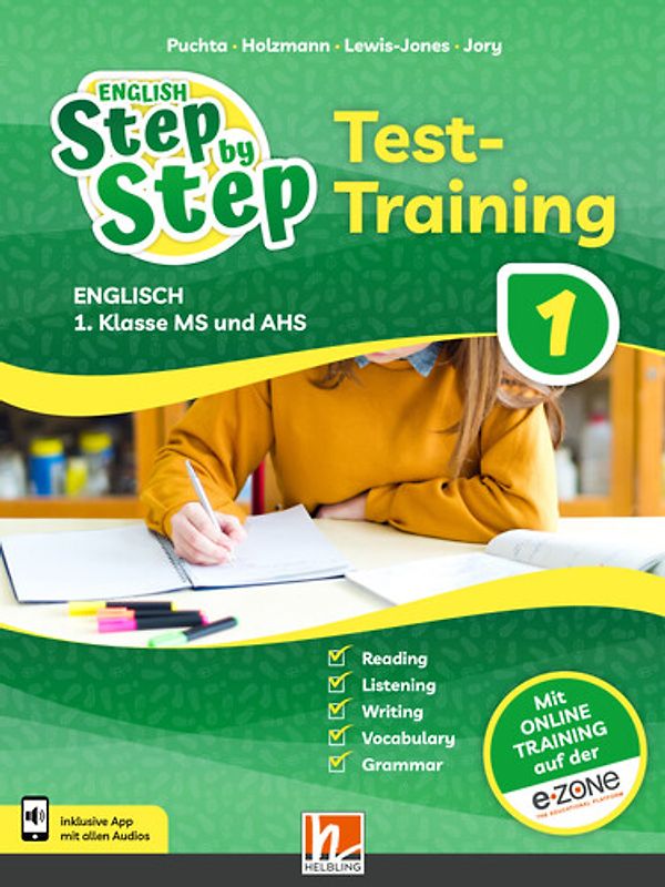 ENGLISH Step by Step 1 (Lehrplan 2023) | Test-Training