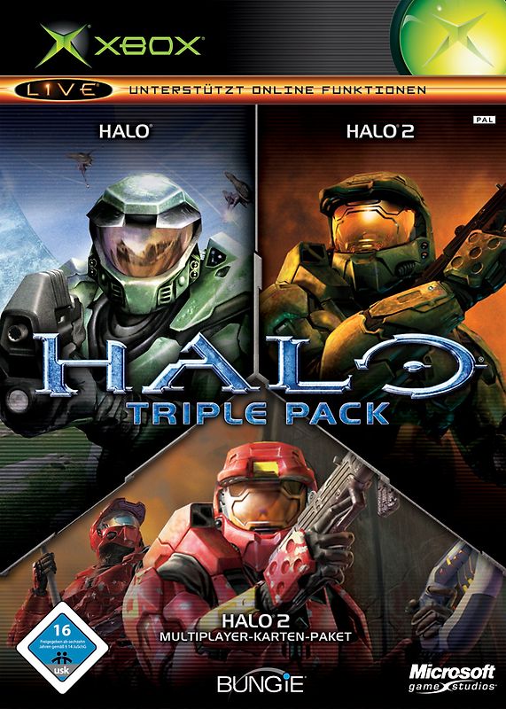 Halo: Triple Pack [3 Discs] Xbox